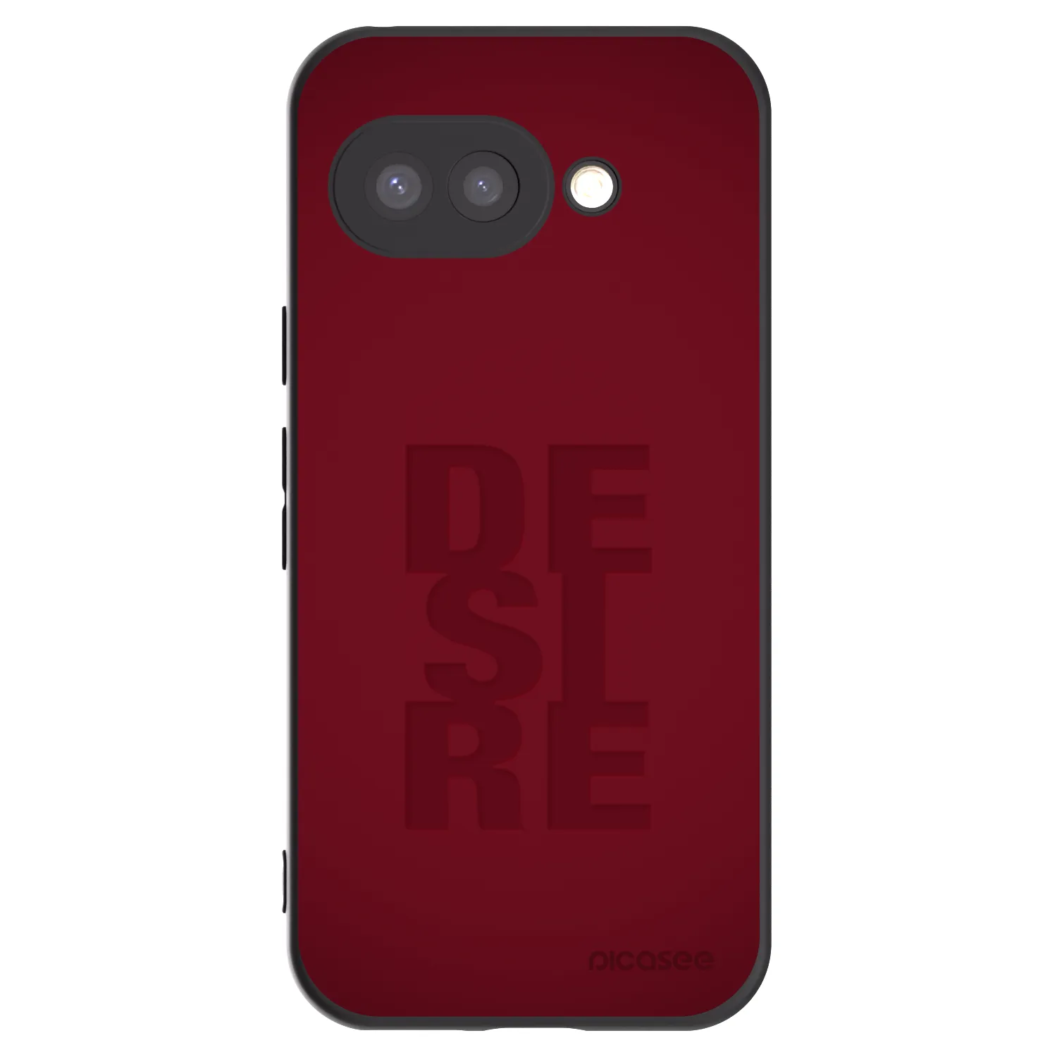 Picasee silikonowe czarne etui na Google Pixel 9a - Desire