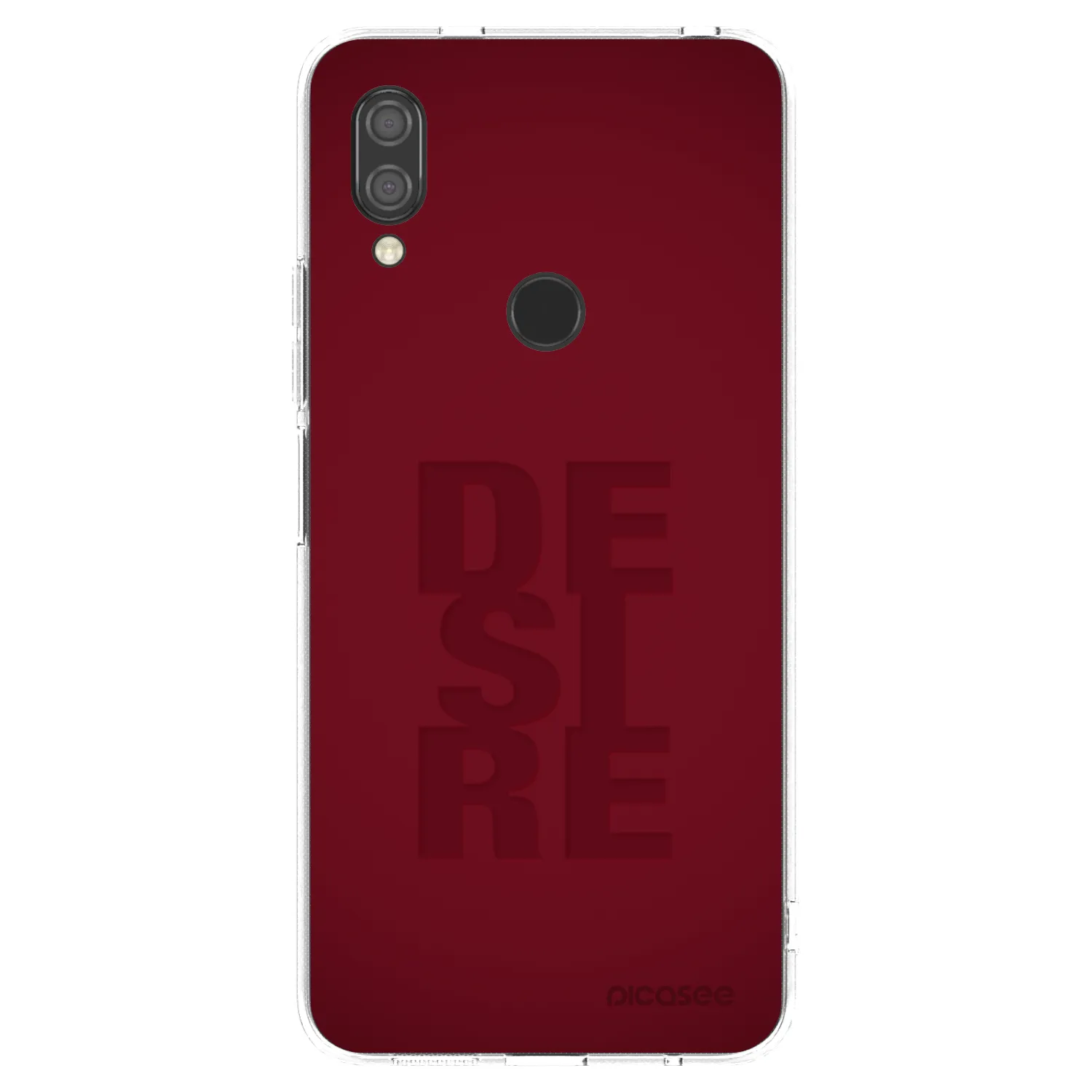 Picasee silikonowe przeźroczyste etui na Xiaomi Redmi 7 - Desire