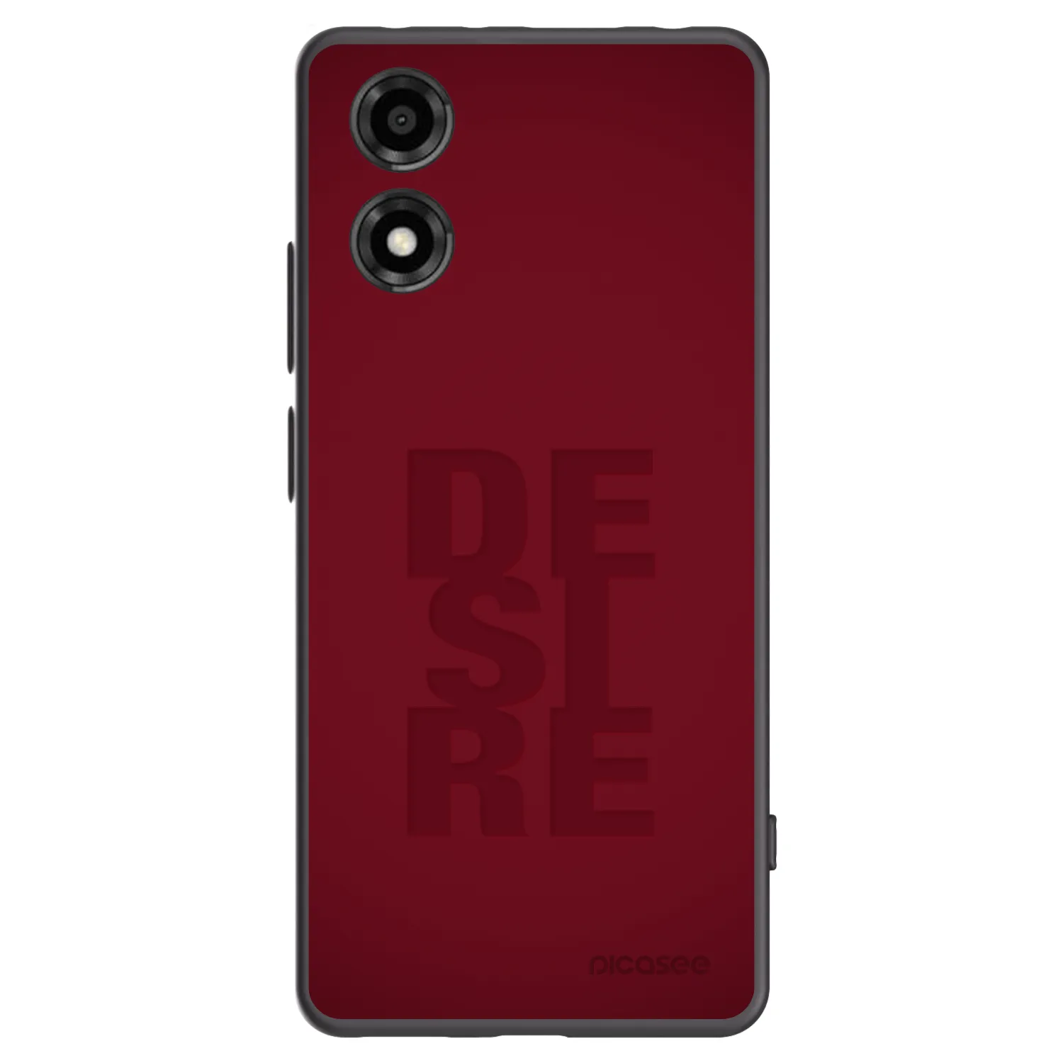 Picasee silikonowe czarne etui na Motorola Moto E14 - Desire