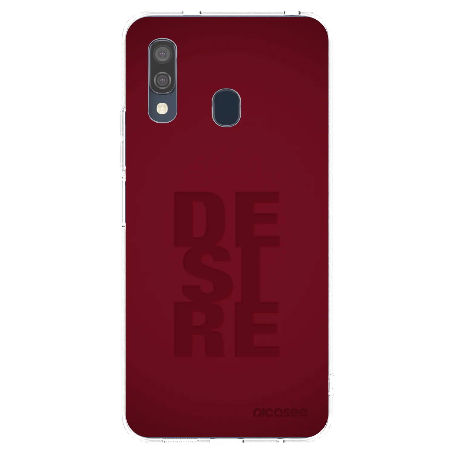 Picasee silikonowe przeźroczyste etui na Samsung Galaxy A40 A405F - Desire