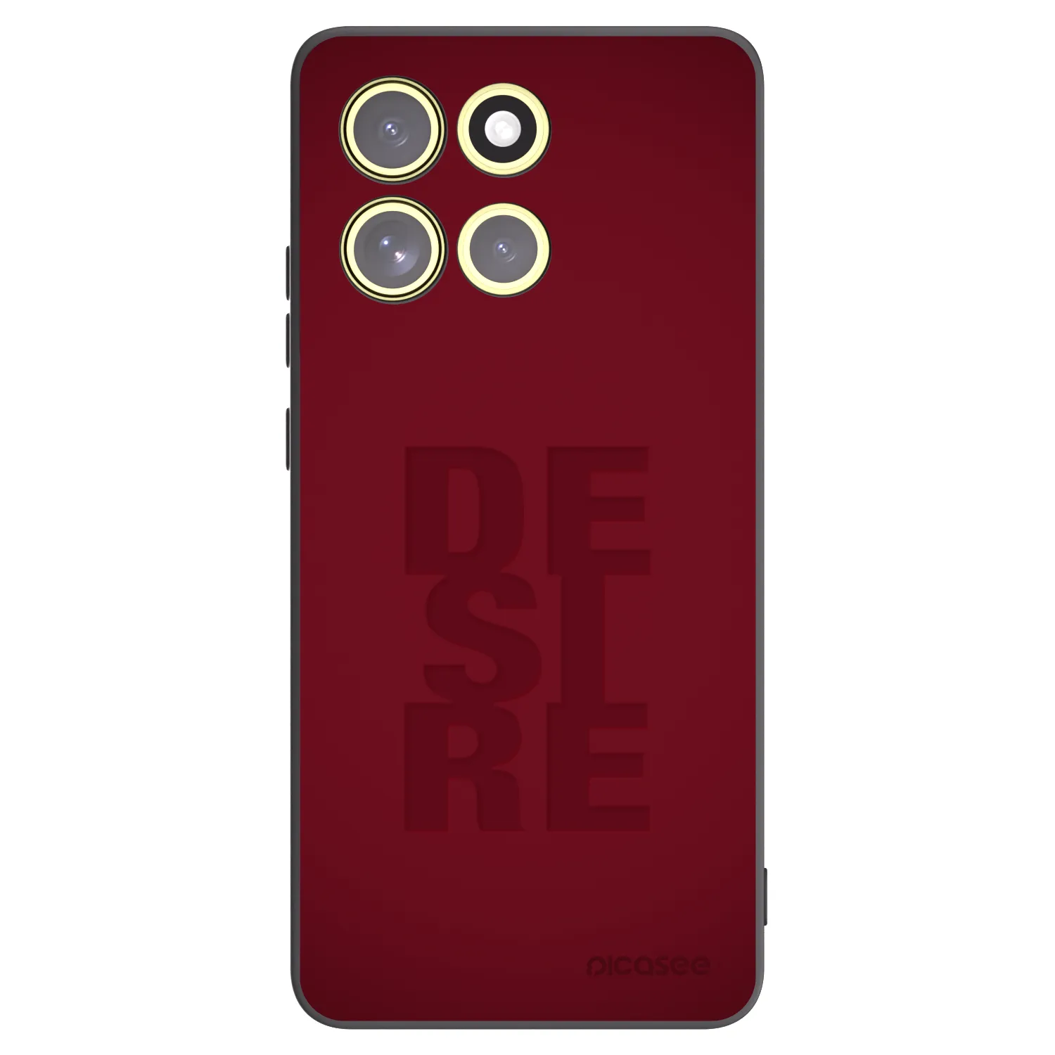 Picasee silikonowe czarne etui na Motorola Moto G86 5G - Desire