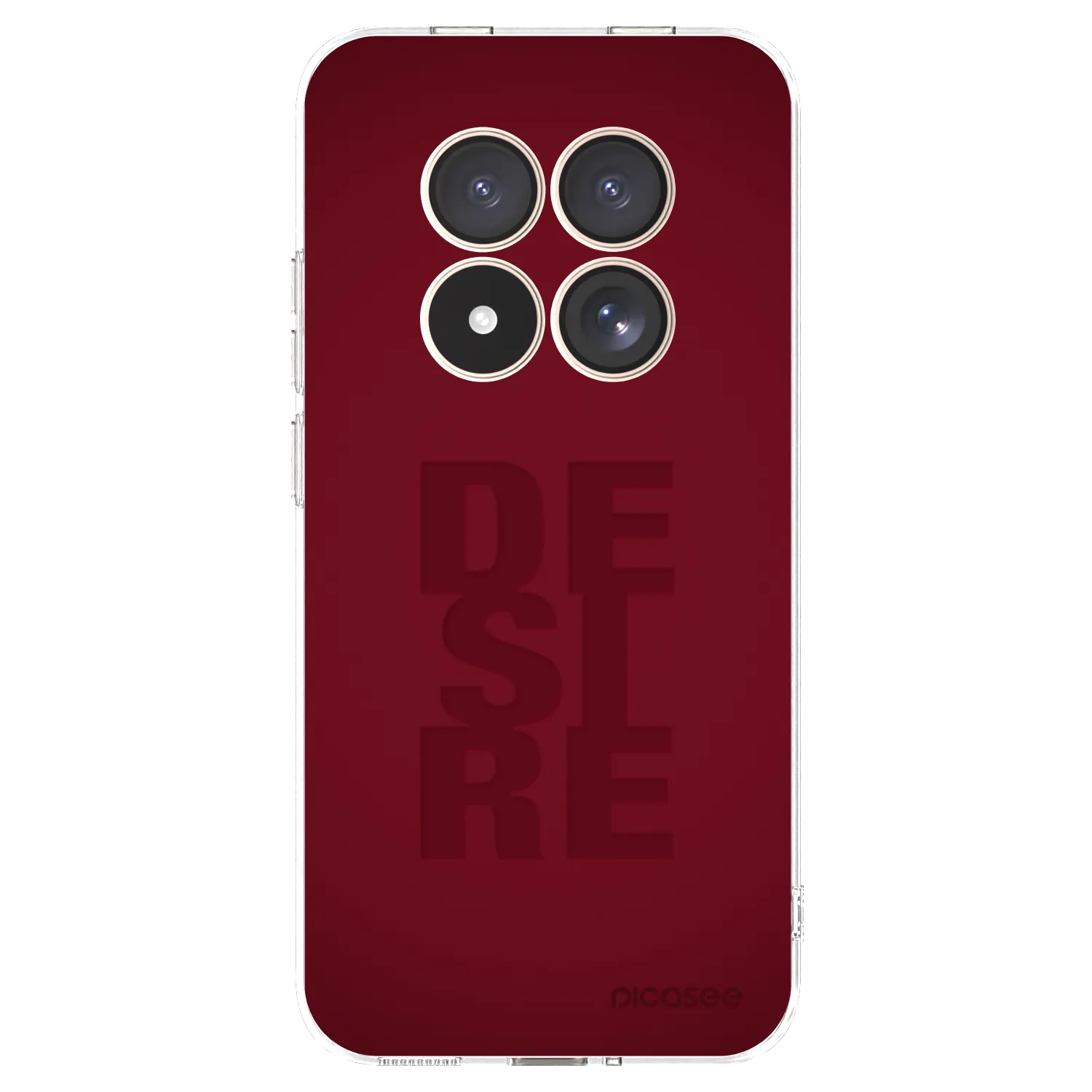 Picasee silikonowe przeźroczyste etui na Xiaomi Redmi Note 15 Pro 4G - Desire