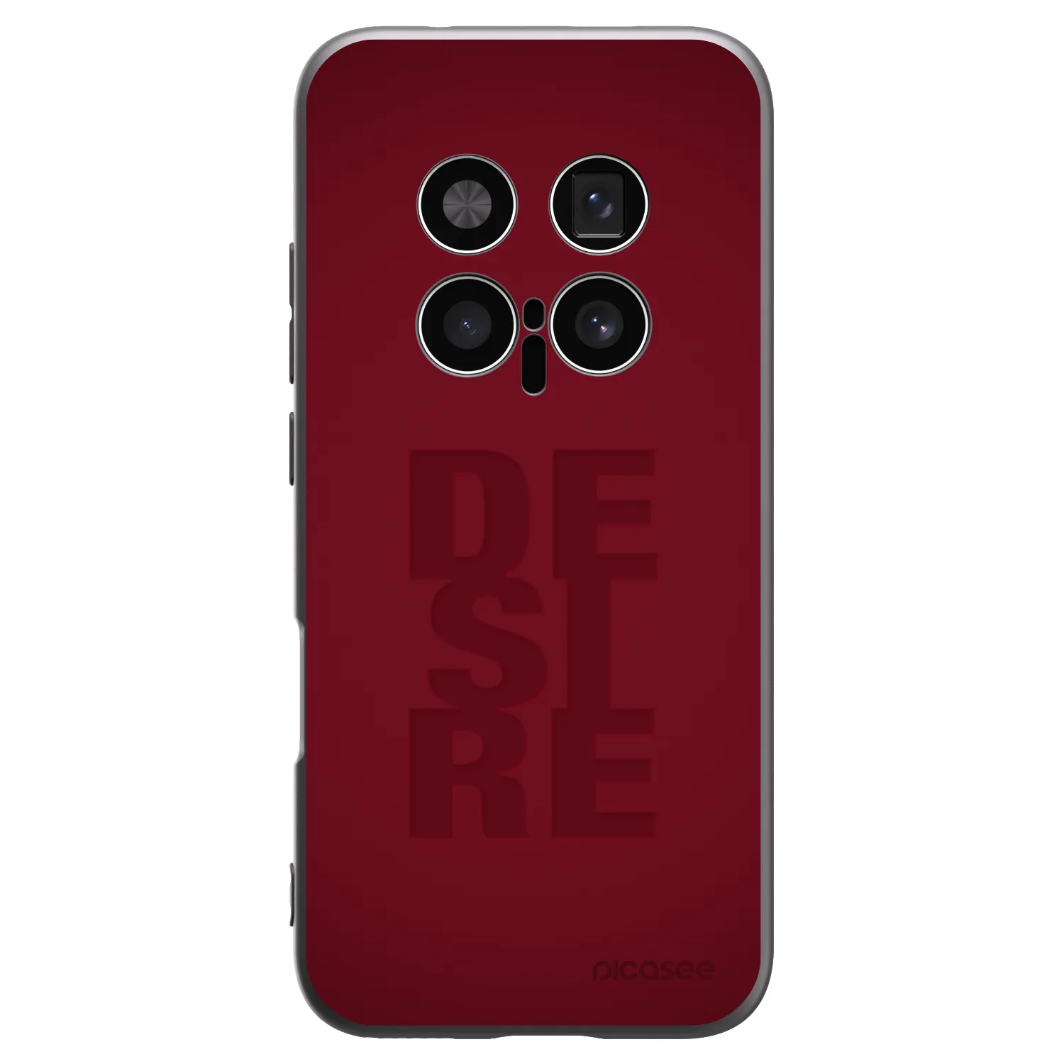 Picasee silikonowe czarne etui na Honor Magic8 Pro 5G - Desire