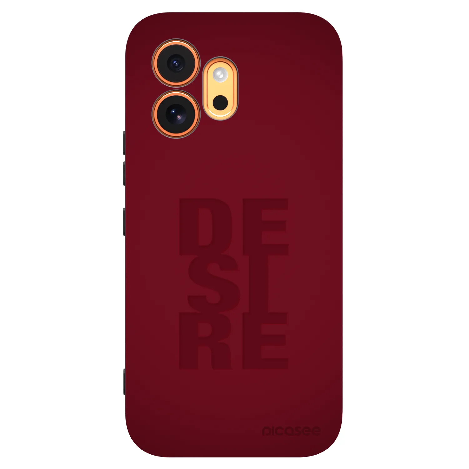 Picasee silikonowe czarne etui na Honor 600 - Desire