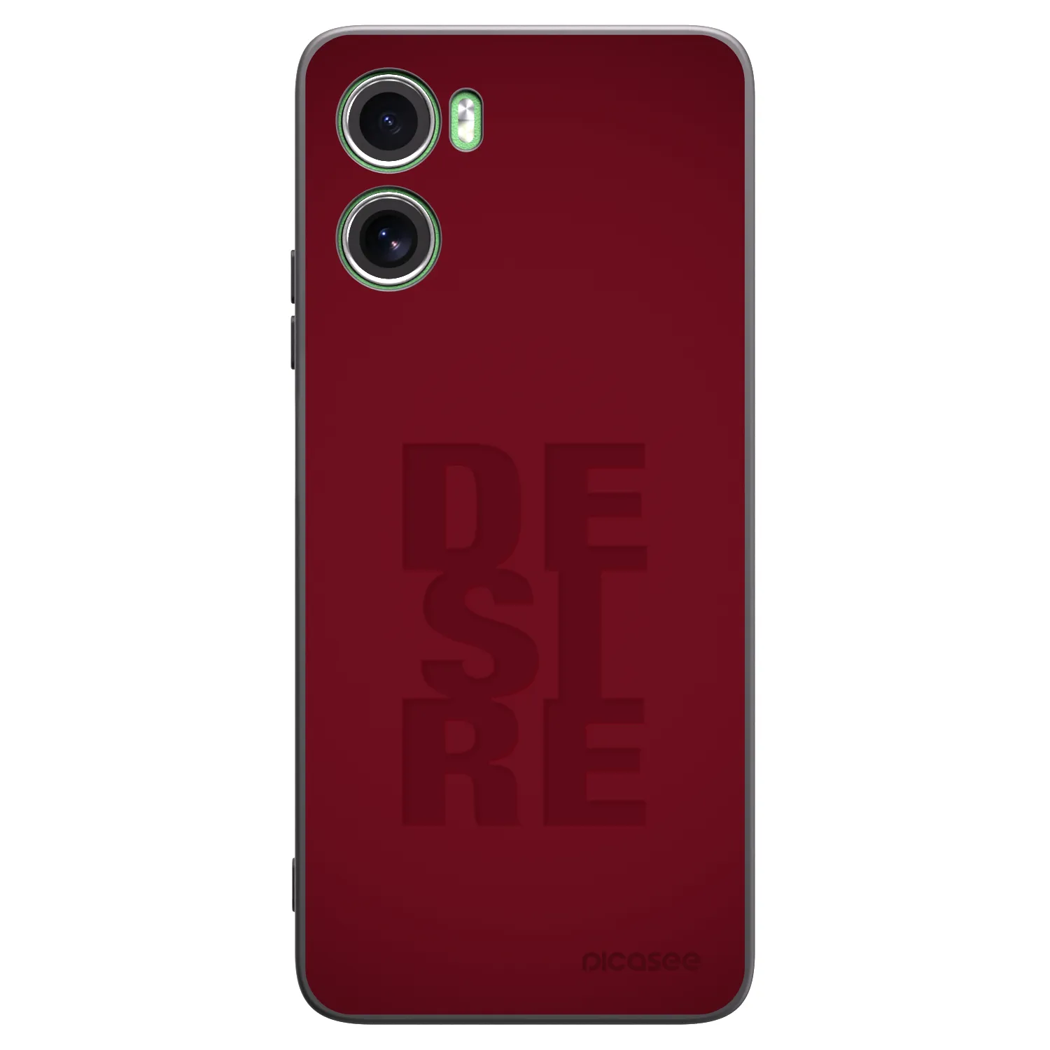 Picasee silikonowe czarne etui na Motorola Moto G06 - Desire