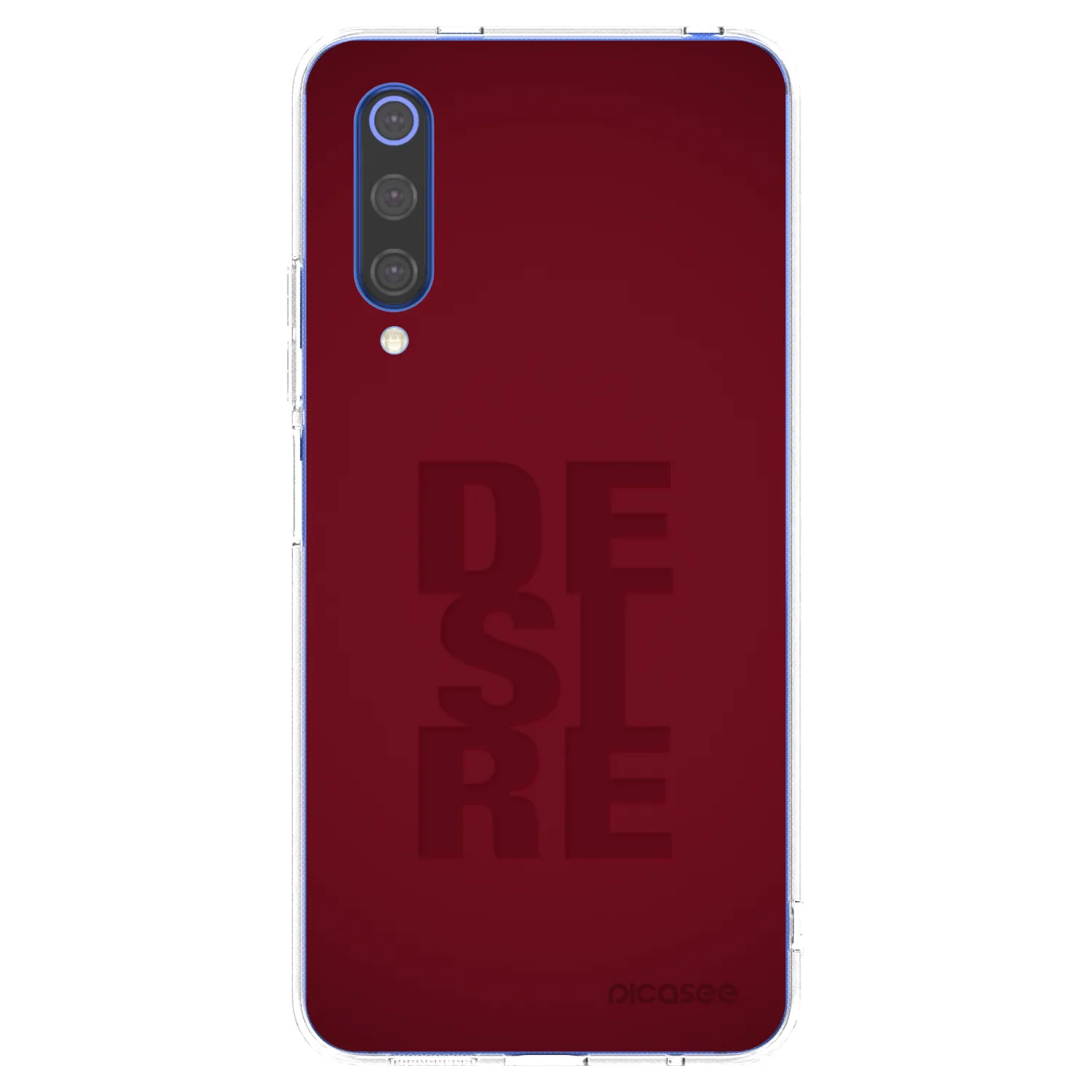 Picasee silikonowe przeźroczyste etui na Xiaomi Mi 9 SE - Desire