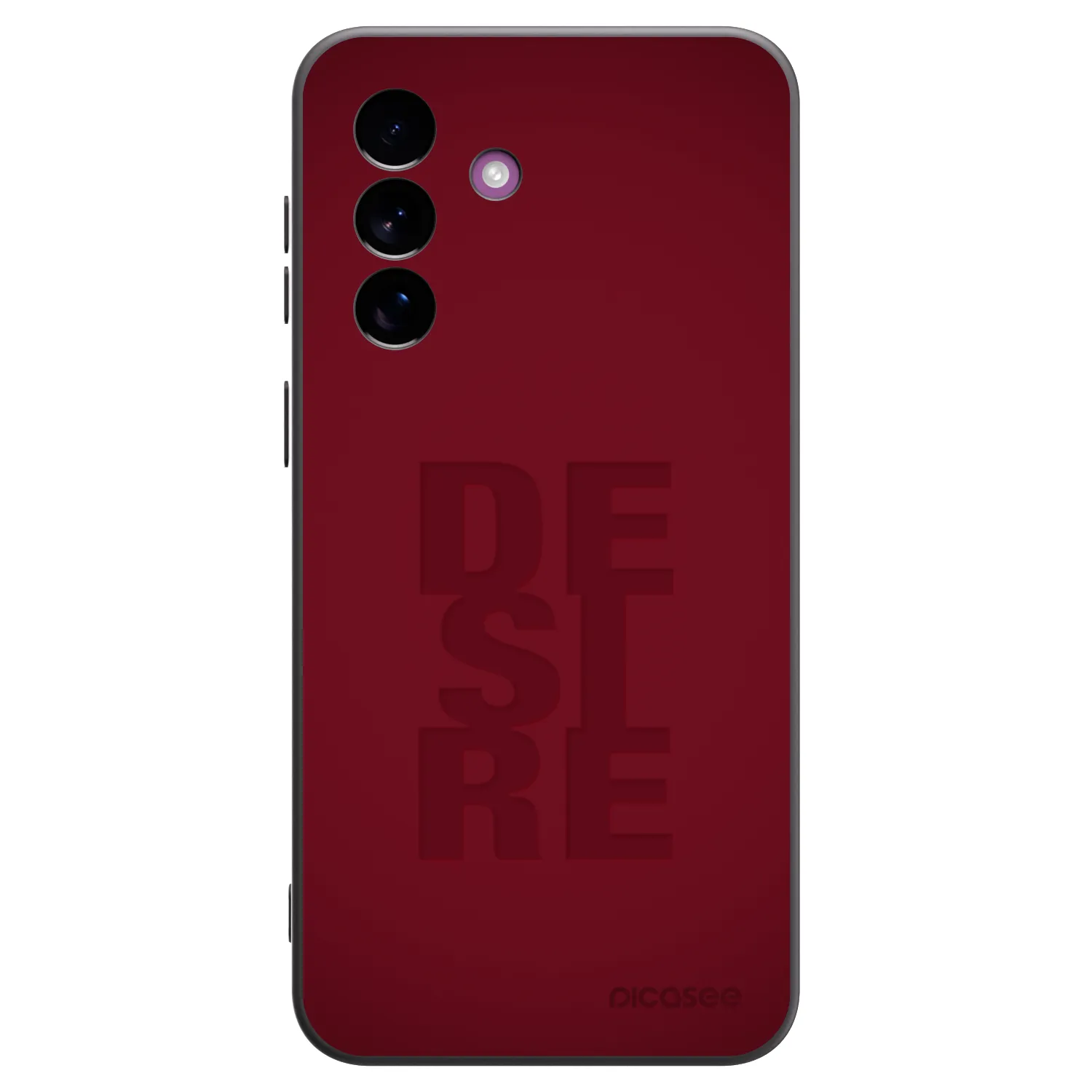 Picasee silikonowe czarne etui na Samsung Galaxy A37 - Desire