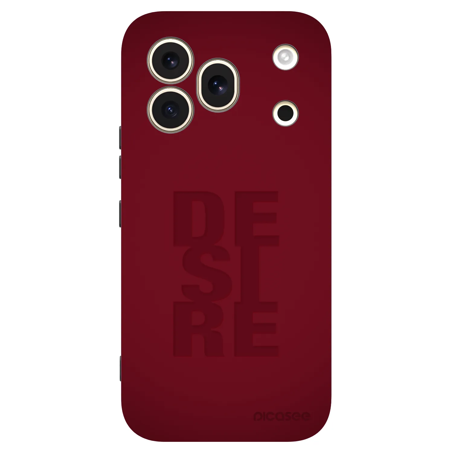 Picasee silikonowe czarne etui na Honor 600 Pro - Desire