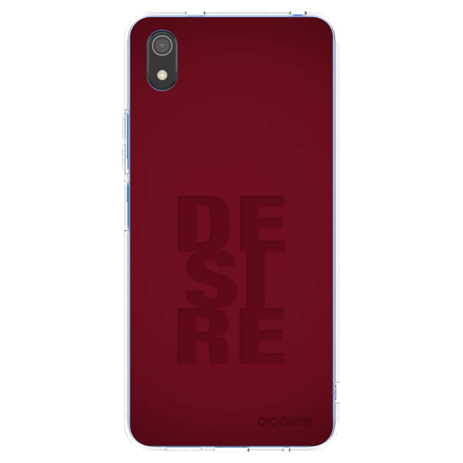 Picasee silikonowe przeźroczyste etui na Xiaomi Redmi 7A - Desire