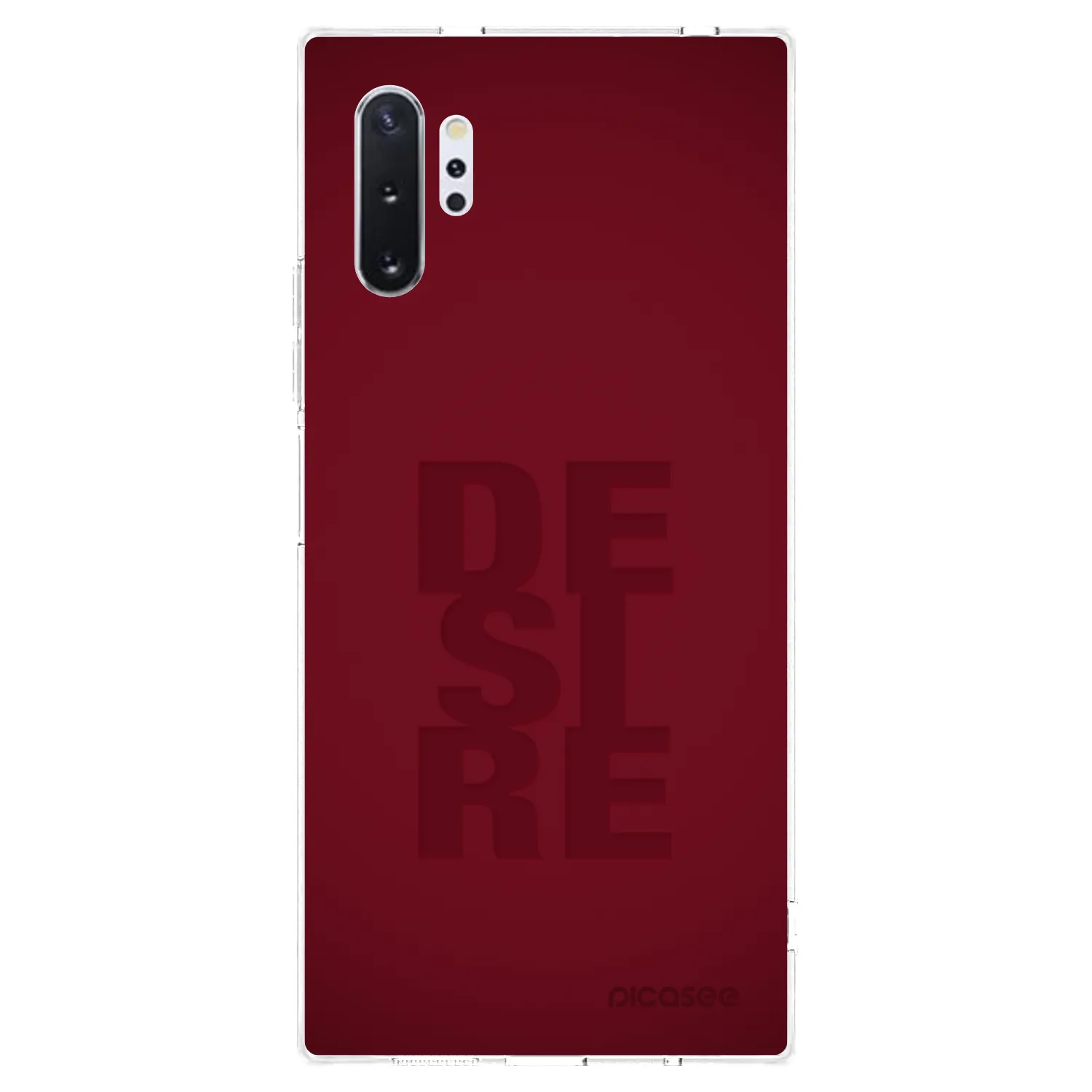 Picasee silikonowe przeźroczyste etui na Samsung Galaxy Note 10+ N975F - Desire