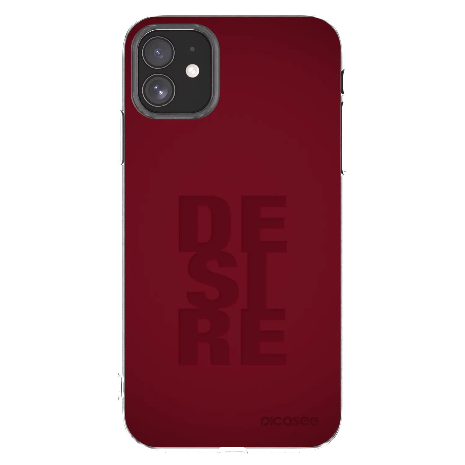 Picasee silikonowe przeźroczyste etui na Apple iPhone 11 - Desire
