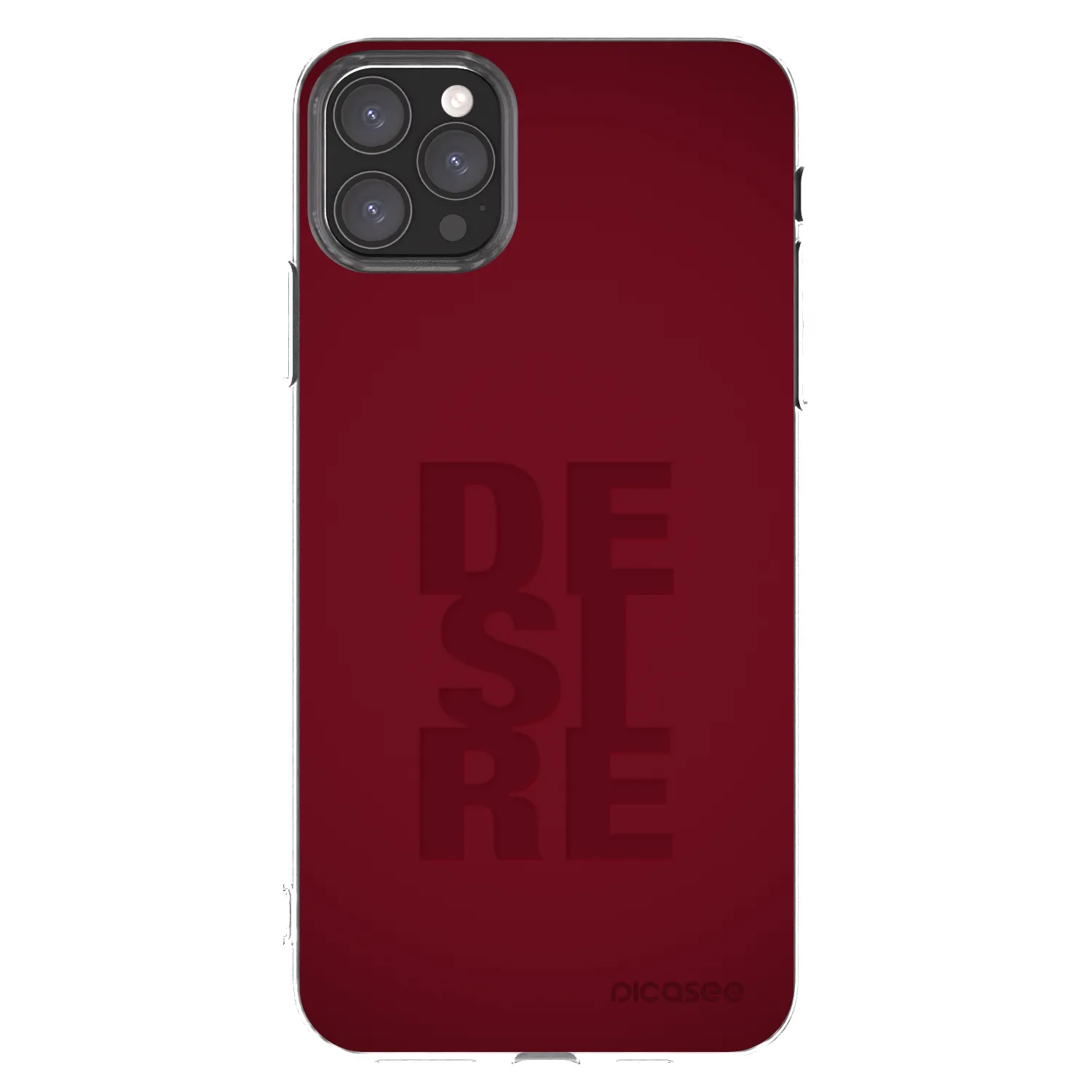 Picasee silikonowe przeźroczyste etui na Apple iPhone 11 Pro Max - Desire