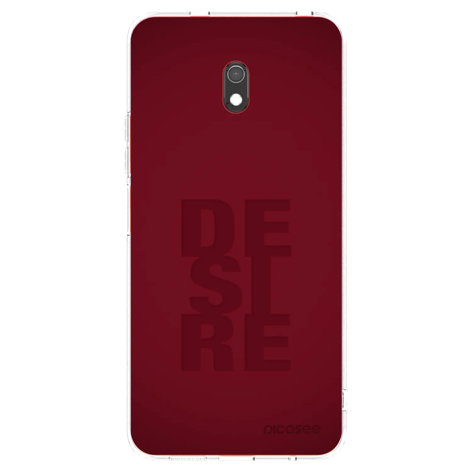 Picasee silikonowe przeźroczyste etui na Xiaomi Redmi 8A - Desire