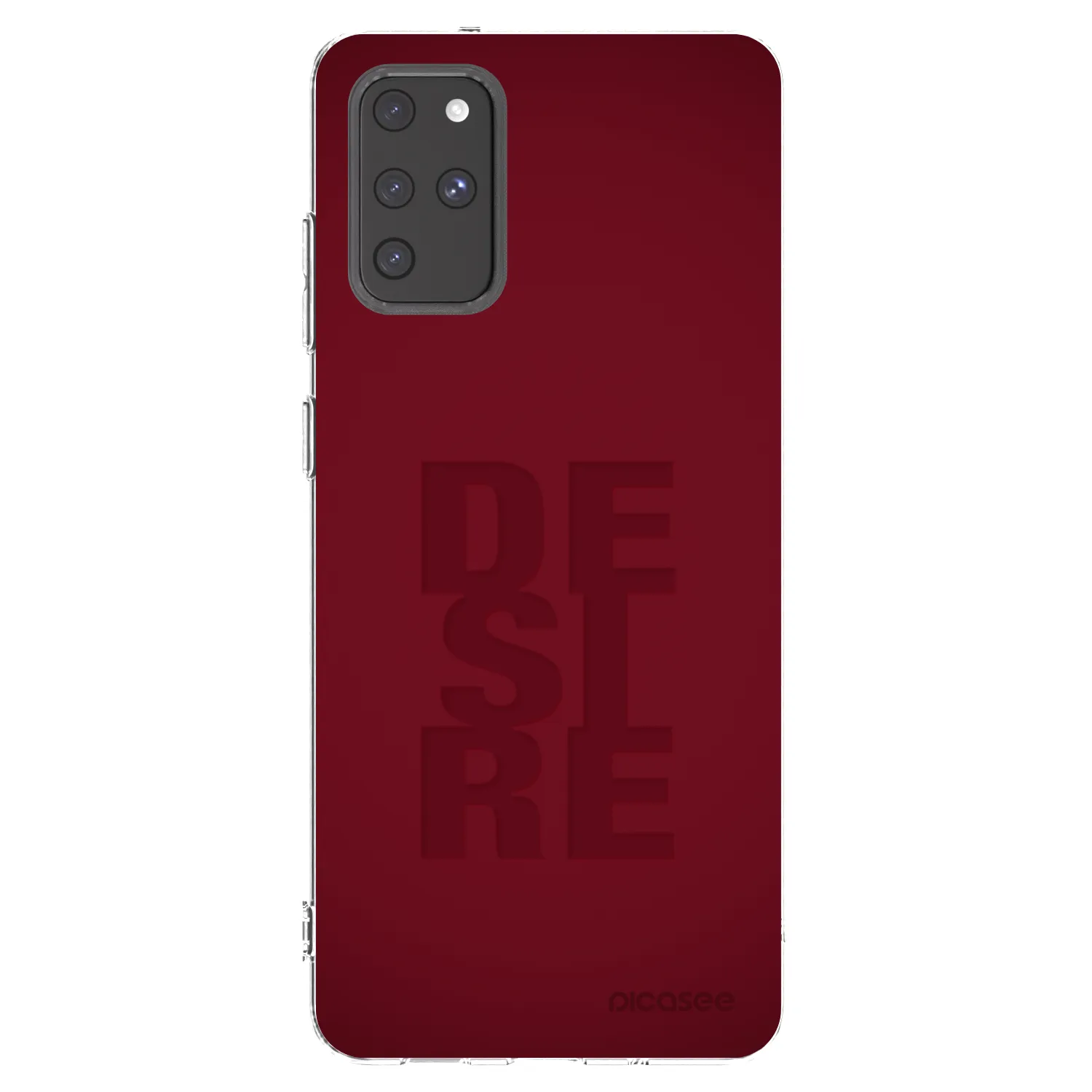 Picasee silikonowe przeźroczyste etui na Samsung Galaxy S20+ G985F - Desire
