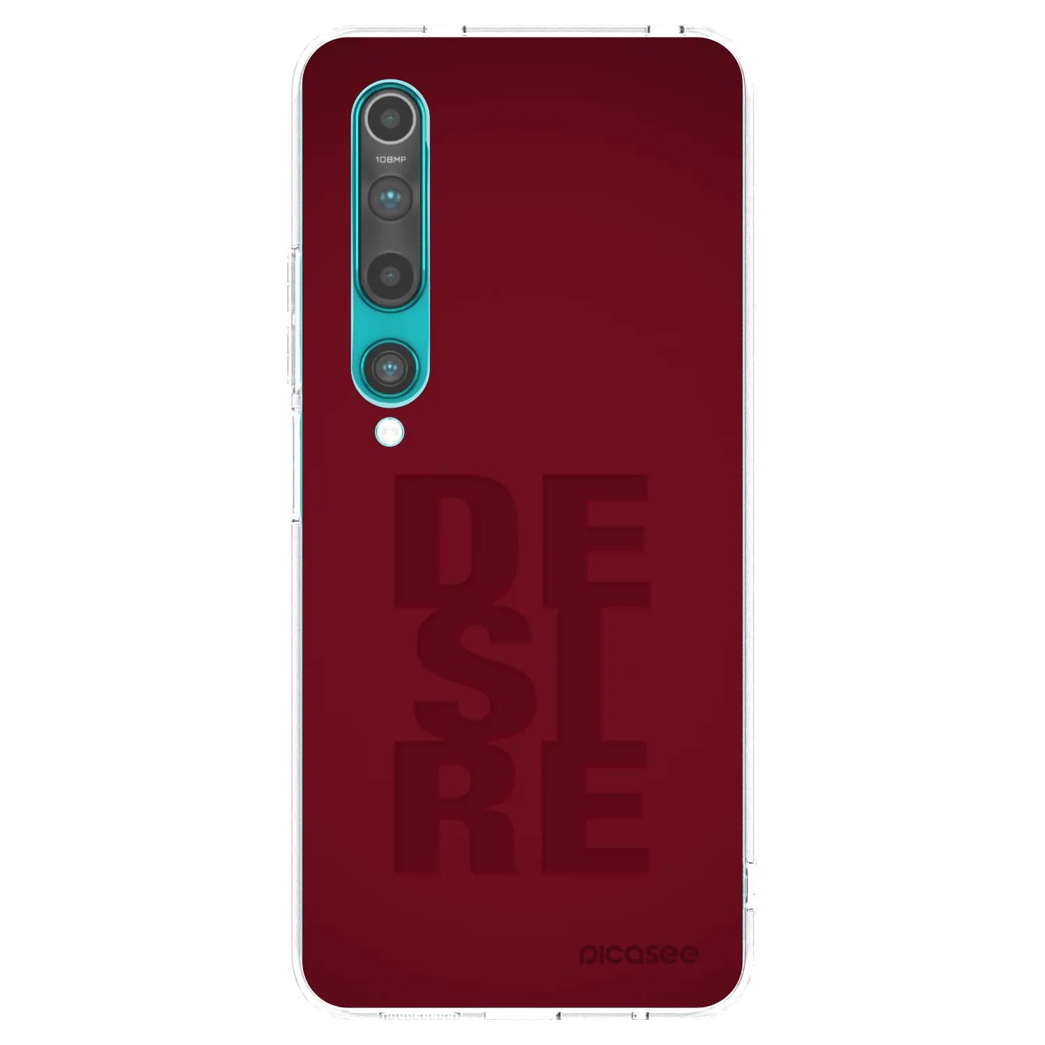 Picasee silikonowe przeźroczyste etui na Xiaomi Mi 10 - Desire