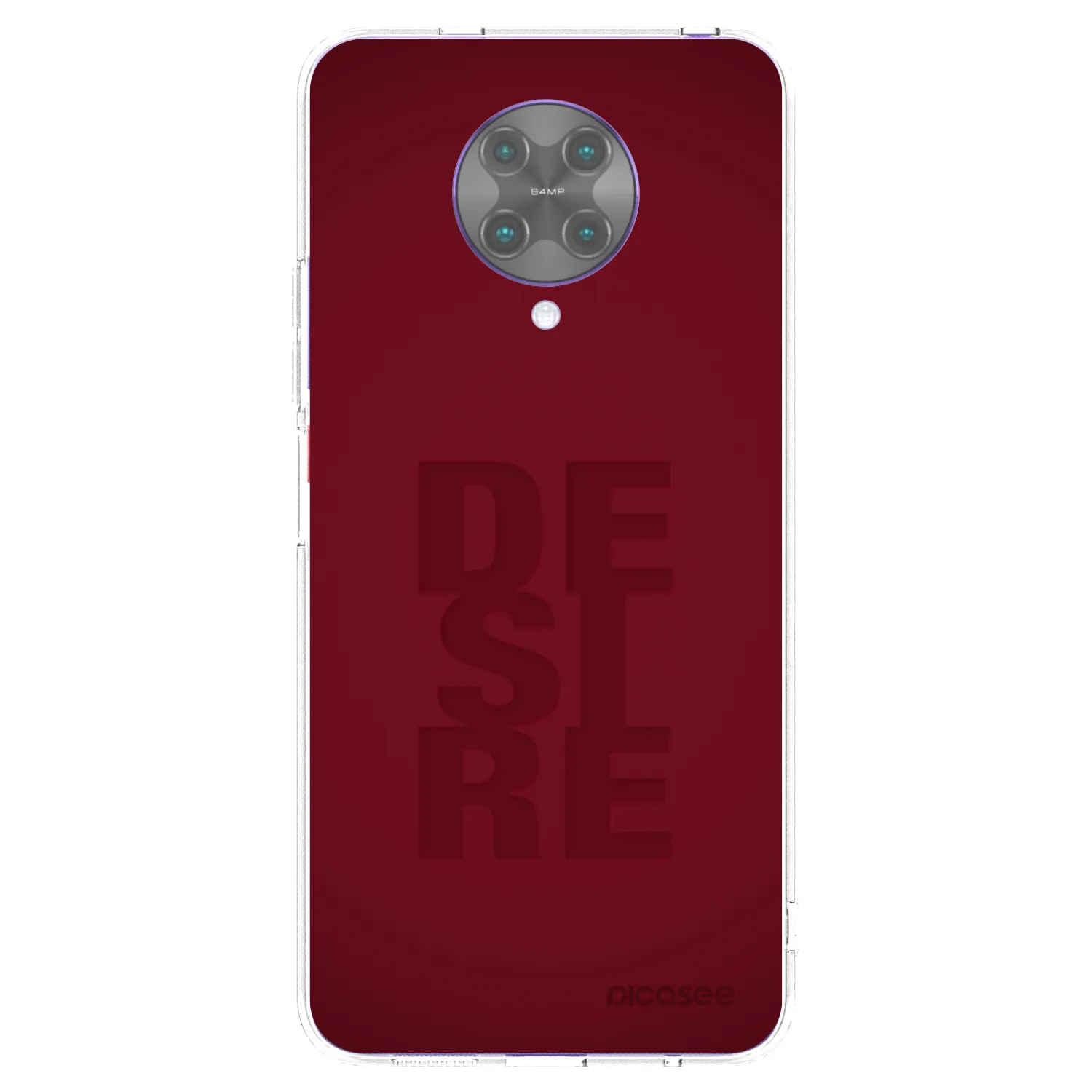 Picasee silikonowe przeźroczyste etui na Xiaomi Poco F2 Pro - Desire