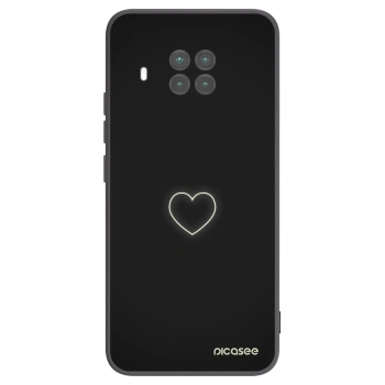 Picasee silikonowe czarne etui na Xiaomi Mi 10T Lite - Heart
