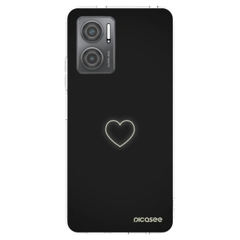 Picasee silikonowe przeźroczyste etui na Xiaomi Redmi 10 5G - Heart