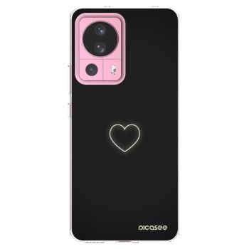 Picasee silikonowe przeźroczyste etui na Xiaomi 13 Lite - Heart