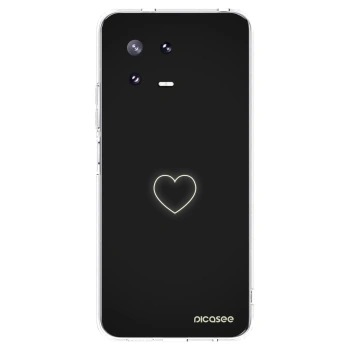Picasee silikonowe przeźroczyste etui na Xiaomi 13 Pro - Heart