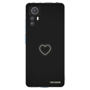 Picasee silikonowe przeźroczyste etui na Xiaomi Redmi Note 12S - Heart