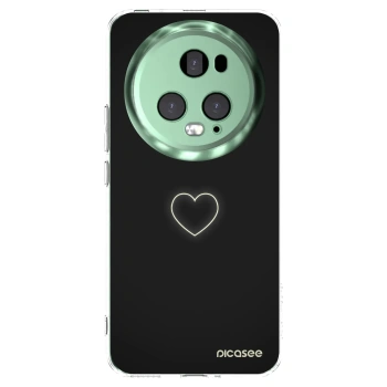 Picasee silikonowe przeźroczyste etui na Honor Magic5 Pro - Heart