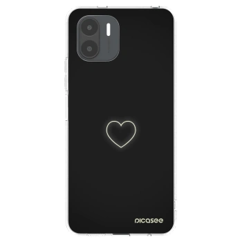Picasee silikonowe przeźroczyste etui na Xiaomi Redmi A2 - Heart