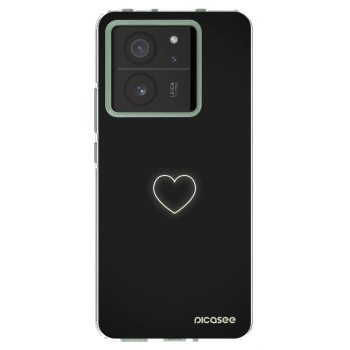 Picasee silikonowe przeźroczyste etui na Xiaomi 13T Pro - Heart