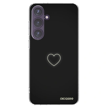 Picasee silikonowe przeźroczyste etui na Samsung Galaxy S24+ S926B 5G - Heart