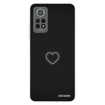 Picasee silikonowe przeźroczyste etui na Xiaomi Redmi Note 12 Pro 4G - Heart