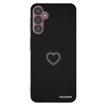 Picasee silikonowe przeźroczyste etui na Samsung Galaxy A05s A057G - Heart