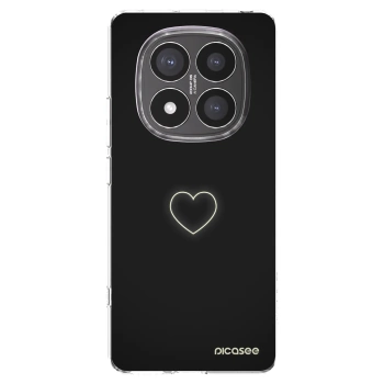 Picasee silikonowe przeźroczyste etui na Xiaomi Redmi Note 14 Pro+ 5G - Heart