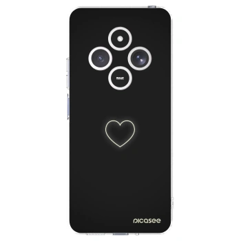 Picasee silikonowe przeźroczyste etui na Xiaomi Redmi 14C - Heart
