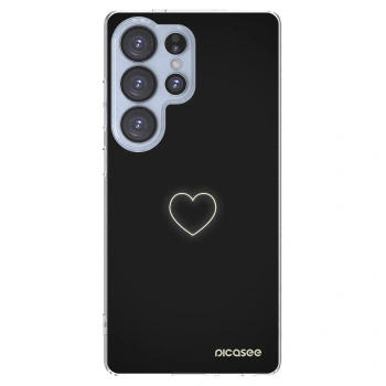 Picasee silikonowe przeźroczyste etui na Samsung Galaxy S25 Ultra 5G - Heart