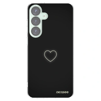 Picasee silikonowe przeźroczyste etui na Samsung Galaxy S25+ 5G - Heart