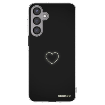 Picasee silikonowe przeźroczyste etui na Samsung Galaxy A16 4G - Heart