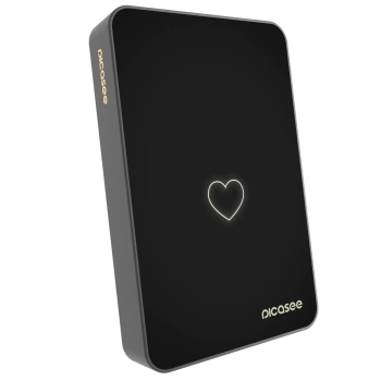 Picasee Powerbank z MagSafe 10 000 mAh Szary - Heart
