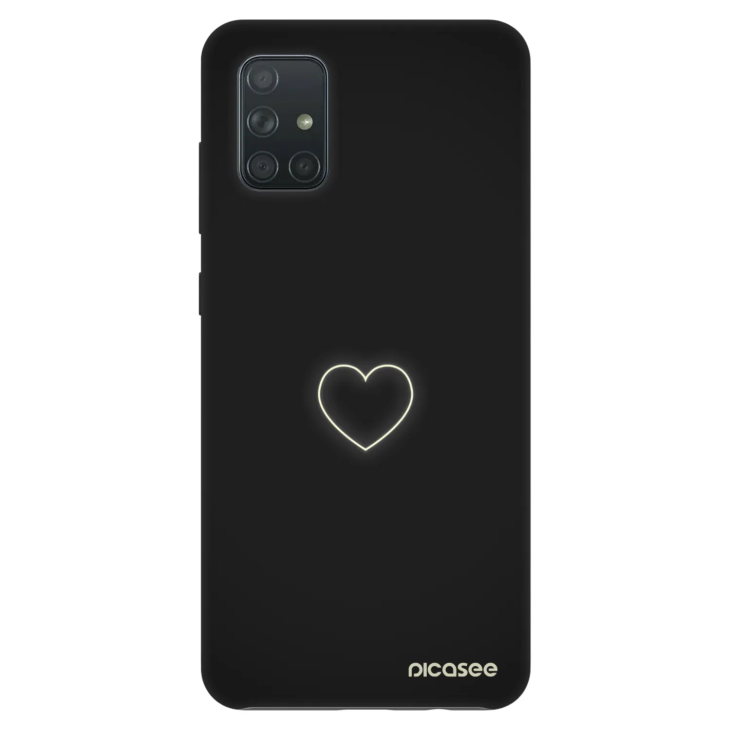 Picasee Fashion Case na Samsung Galaxy A71 A715F - Heart