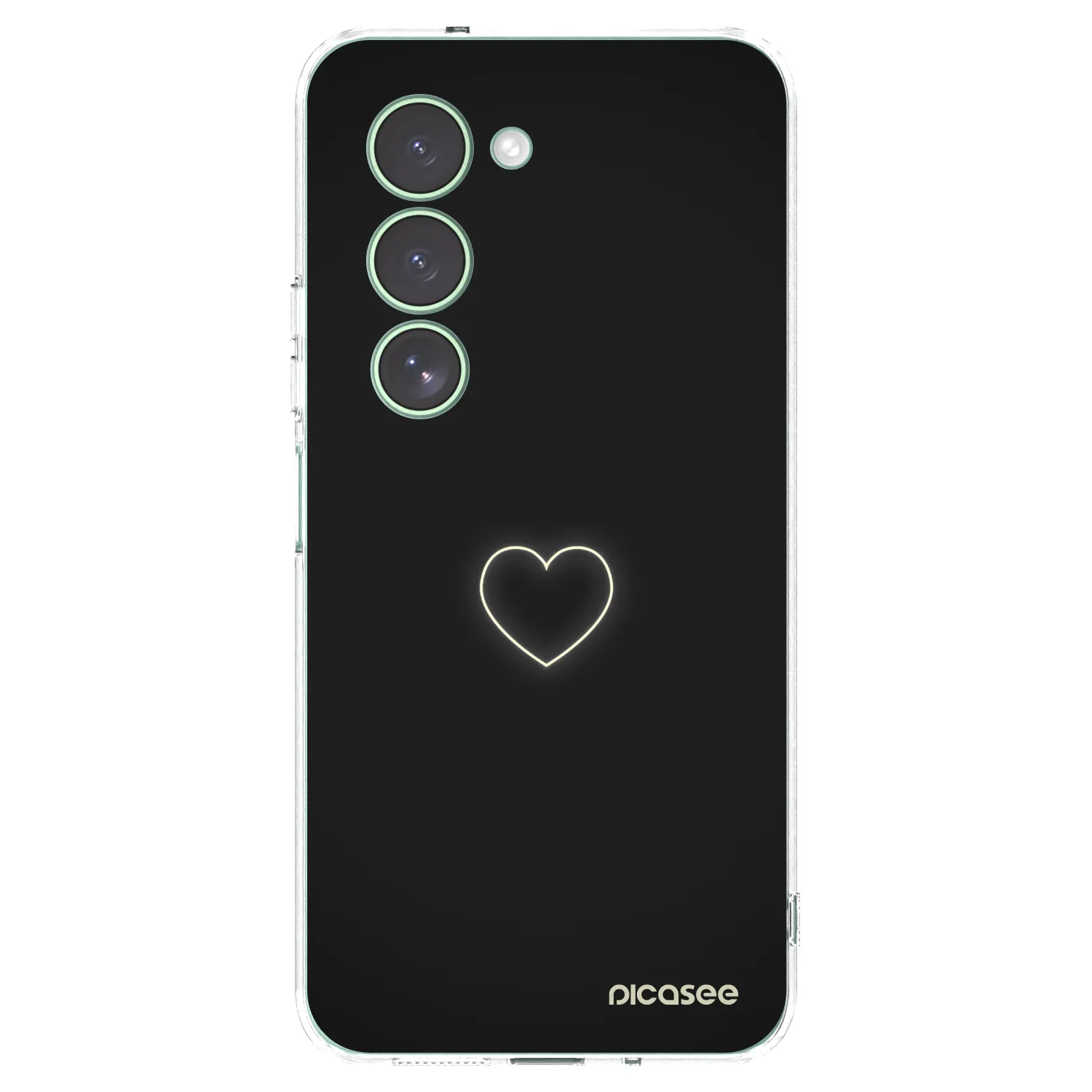 Picasee silikonowe przeźroczyste etui na Xiaomi Redmi 15 5G - Heart