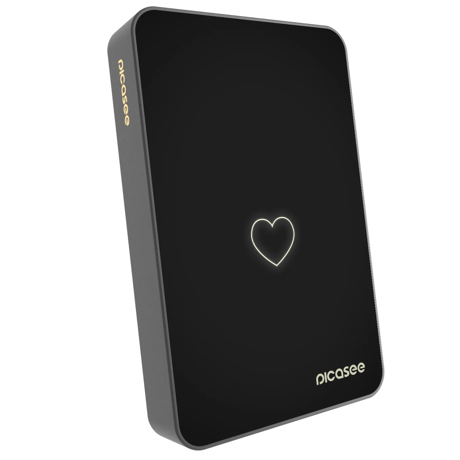 Picasee Powerbank z MagSafe 10 000 mAh Szary - Heart