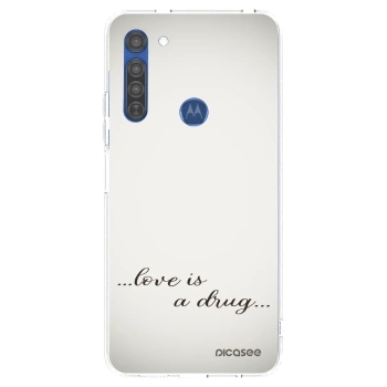 Etui na Motorola Moto G8 - Love is a drug