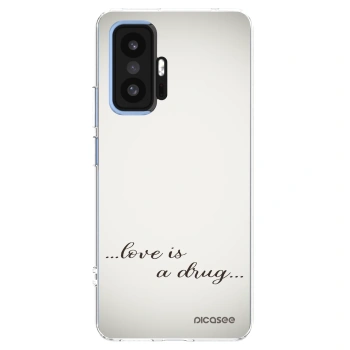 Picasee silikonowe przeźroczyste etui na Xiaomi 11T - Love is a drug
