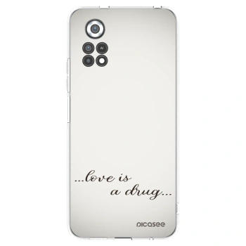 Picasee silikonowe przeźroczyste etui na Xiaomi Poco X4 Pro 5G - Love is a drug