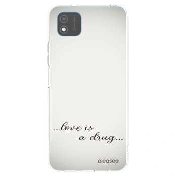 Picasee silikonowe przeźroczyste etui na Realme C11 (2021) - Love is a drug
