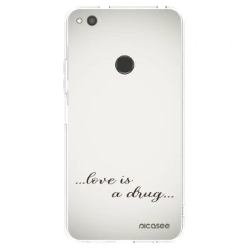Picasee silikonowe przeźroczyste etui na Huawei Mate 40 Pro - Love is a drug