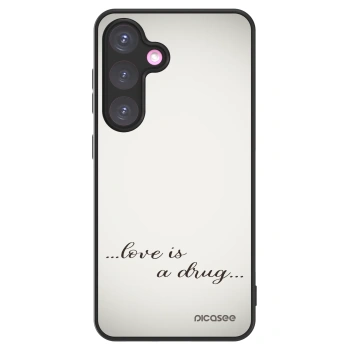 Picasee ULTIMATE CASE PowerShare pro Samsung Galaxy S24+ S926B 5G - Love is a drug