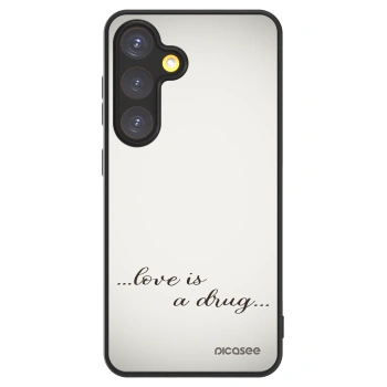 Picasee ULTIMATE CASE PowerShare pro Samsung Galaxy S24 S921B 5G - Love is a drug