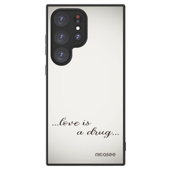 Picasee ULTIMATE CASE PowerShare pro Samsung Galaxy S24 Ultra S928B 5G - Love is a drug