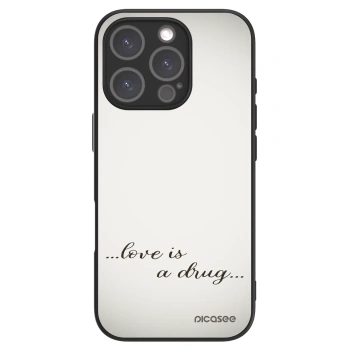 Picasee ULTIMATE CASE MagSafe pro Apple iPhone 16 Pro - Love is a drug