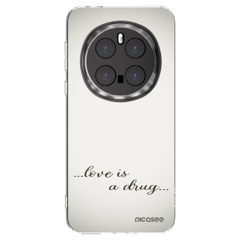 Picasee silikonowe przeźroczyste etui na Honor Magic7 Pro 5G - Love is a drug